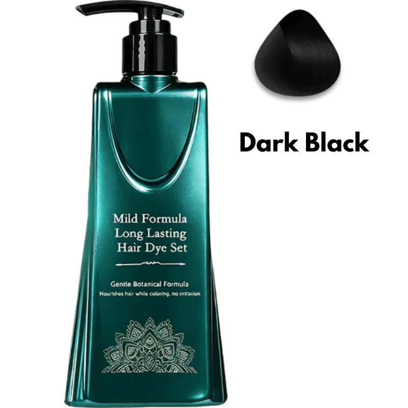 BotaniDye™ – Ammoniakvrije Zwarte Haarverf, Plantaardig & Grijsdekkend (160 ml)