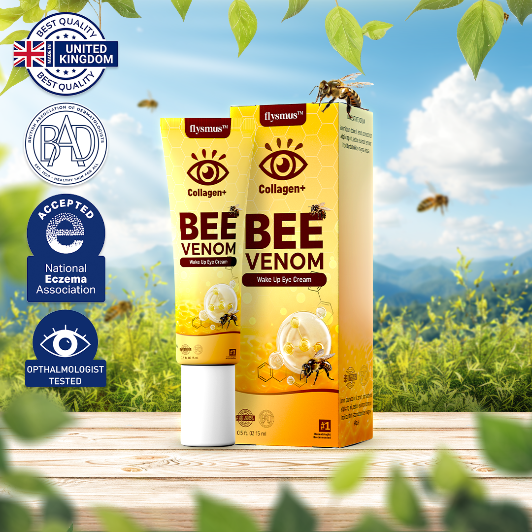 BeeVenom™ – Oogcrème met Bijengif voor Stralende Jeugdige Huid [1 + 1 Gratis]