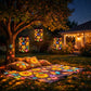 LunaTrama™ – Solar Tuinlantaarn met Magische LED-Verlichting