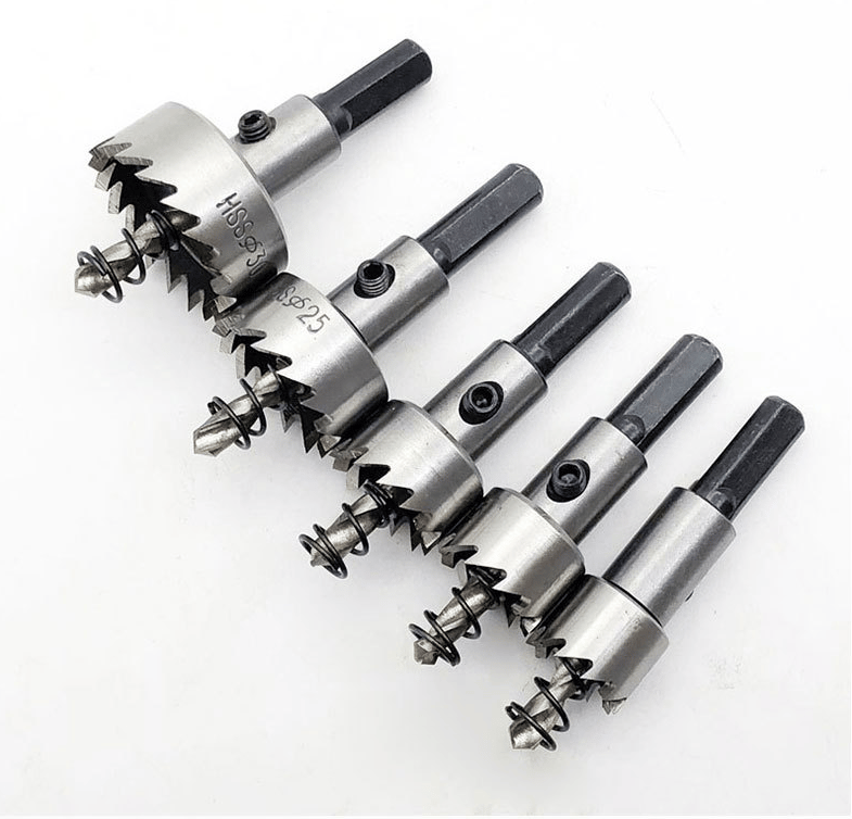MetalDrill™ - Set hardmetalen kernboren voor metaal (5 stuks) [50% Korting]