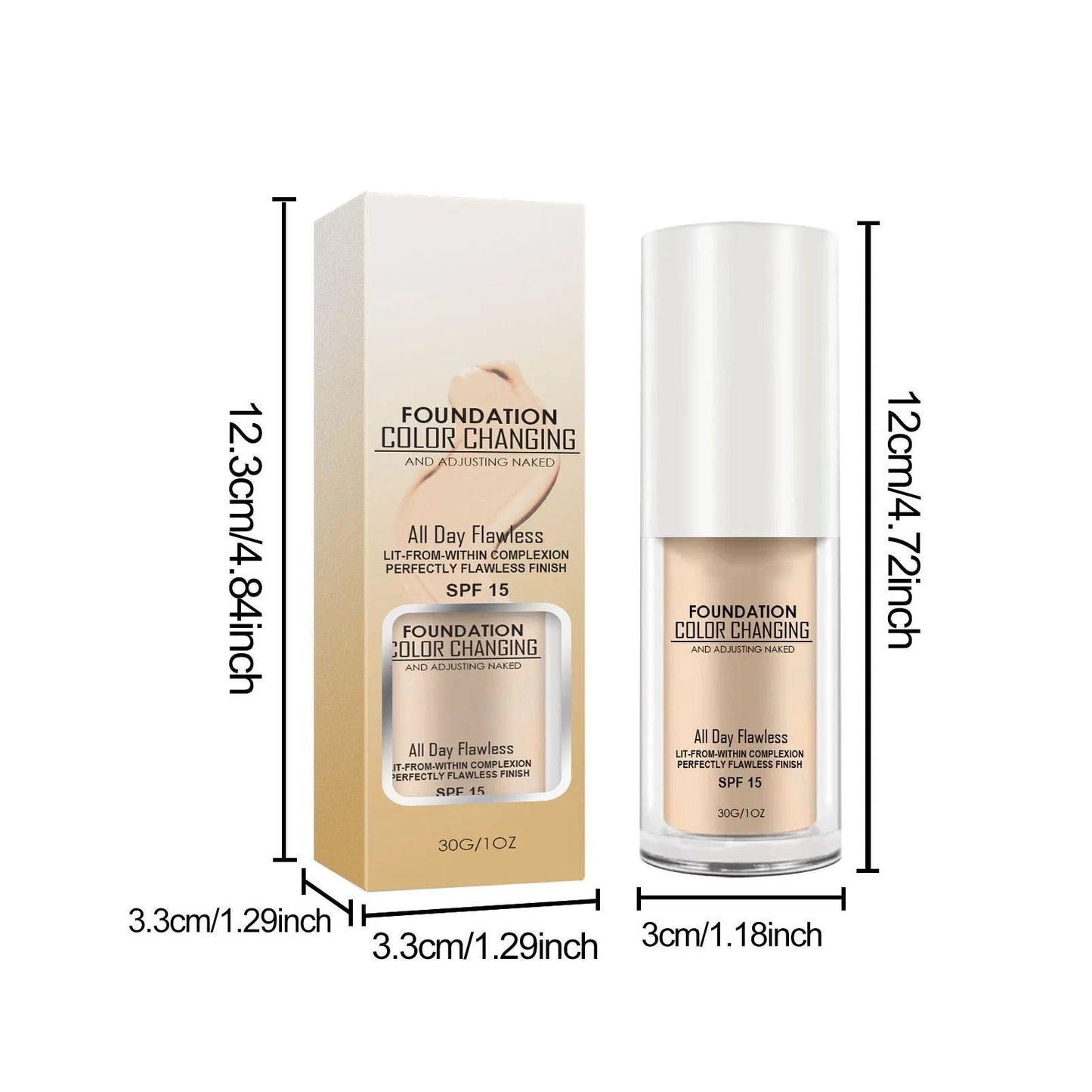 SkinColor™ – Direct stralende huid die natuurlijk, gezond en verzorgd uitziet [1 + 1 Gratis]