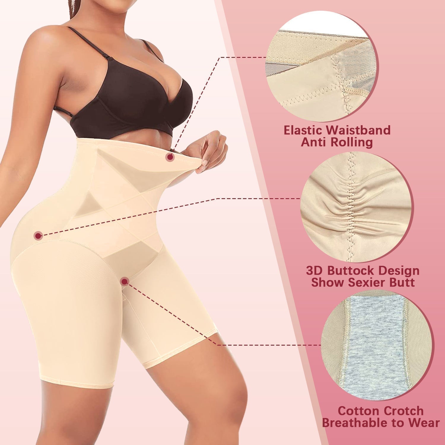 ShapeCross™ – Premium shapewear voor gladde, gedefinieerde rondingen [1 + 1 Gratis]