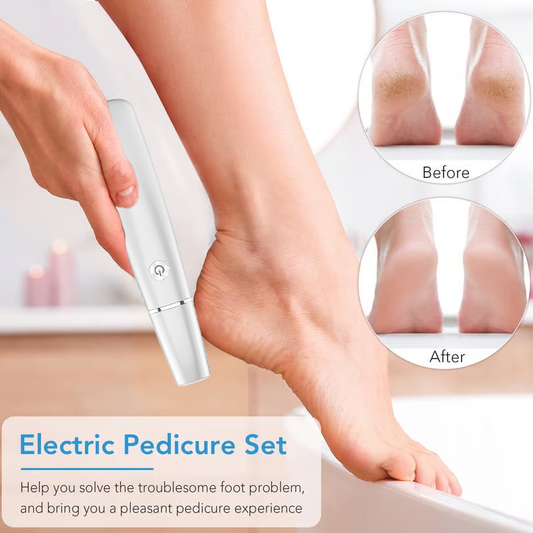 Pedicure™ - Elektrische eeltverwijderaar voor zijdezachte voeten en zelfvertrouwen [50% Korting]