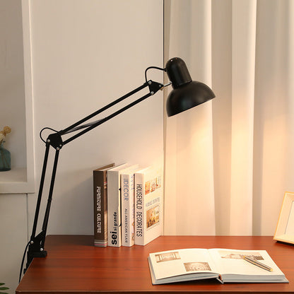 Bureaulamp met verstelbare arm en tafelklem