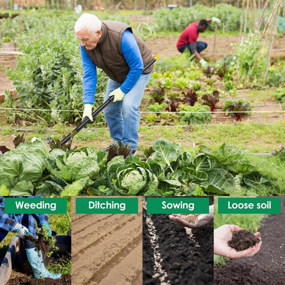 GardenEase™ – Ergonomische Tuinhak | Onkruid Wieden Zonder Bukken
