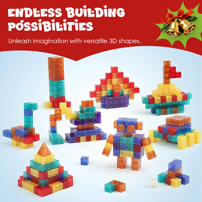 MagnaBlocks – Magnetisch Constructiespeelgoed voor Grenzeloze Creativiteit [50% Korting]