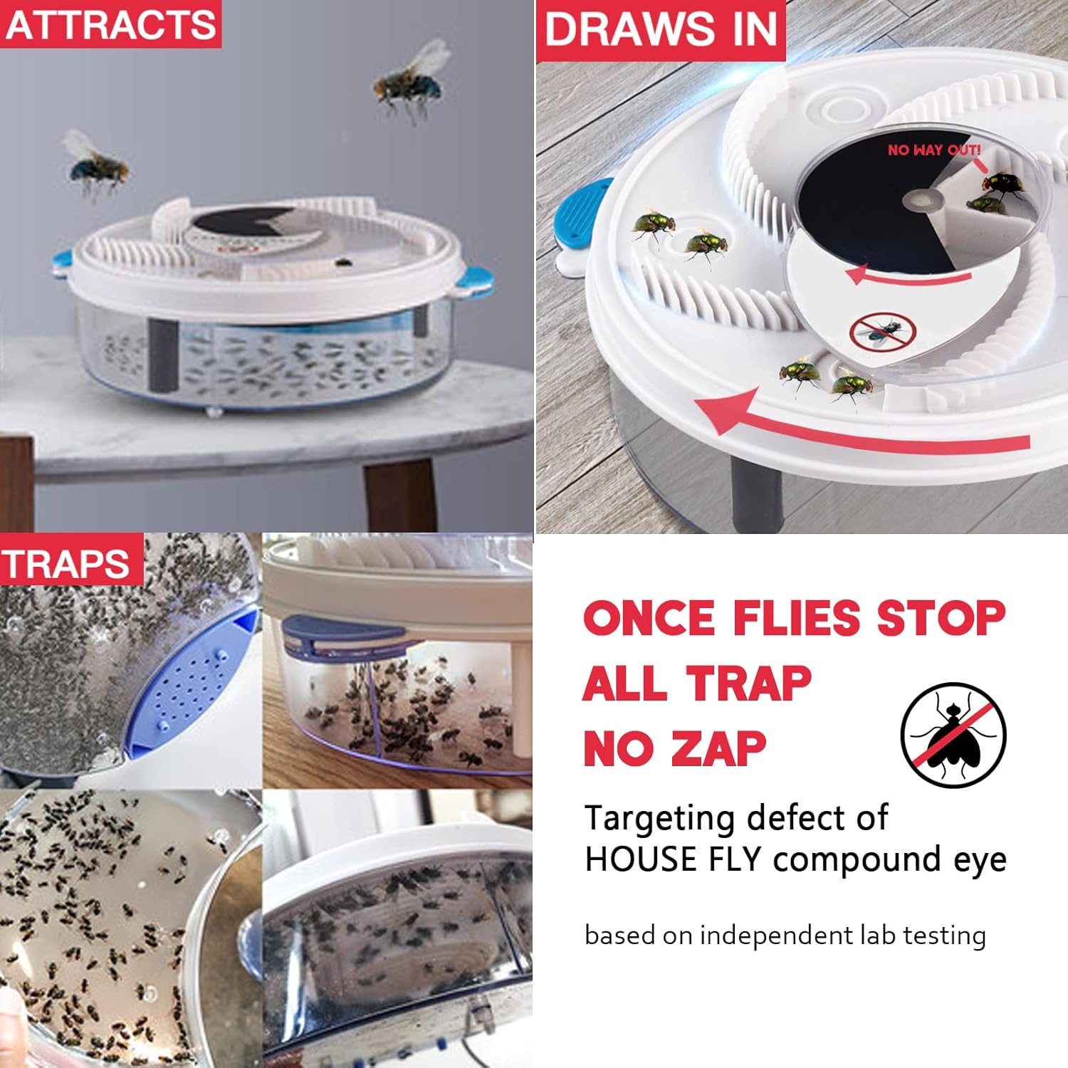 FlyAway™ - Stille, chemisch vrije bestrijding van vliegengif op elk moment [50% Korting]
