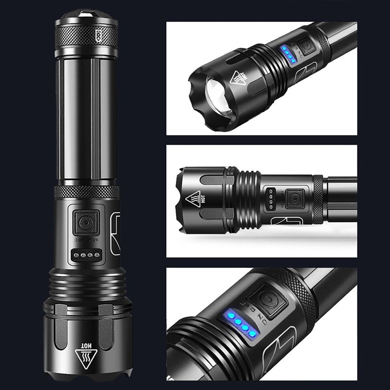 UltraFlash™ - Ultraheldere, waterdichte zaklamp met een bereik van 500 meter [50% Korting]