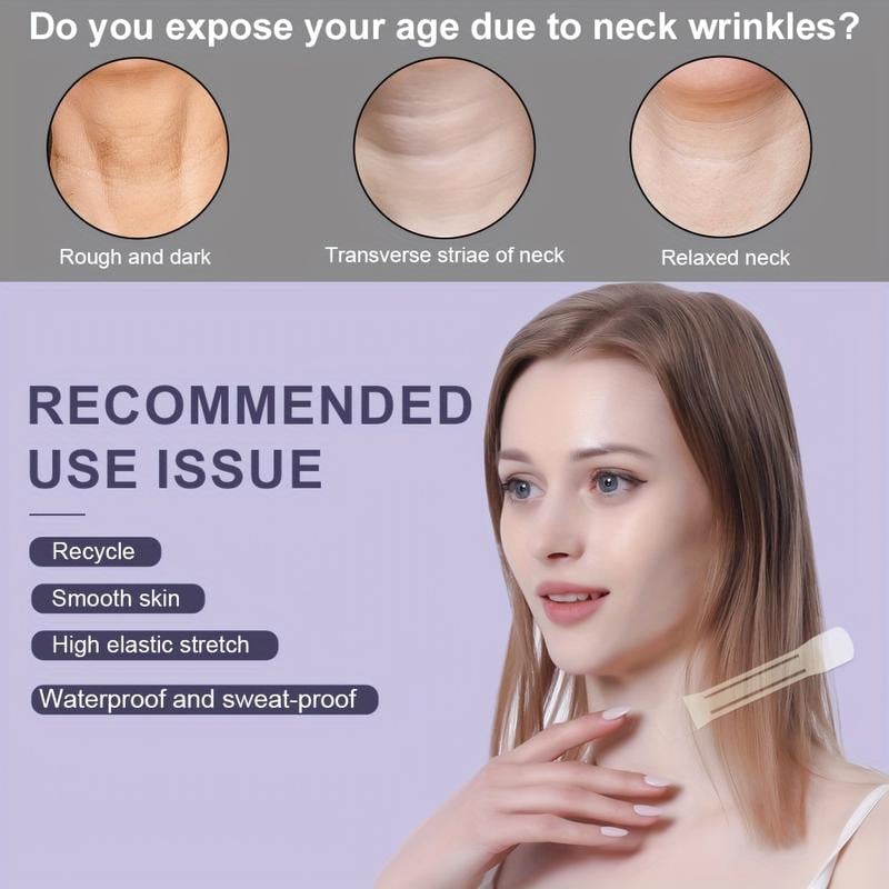 LiftLuxe™ Nek Tape – Instant Lifting voor een Strakke Halslijn