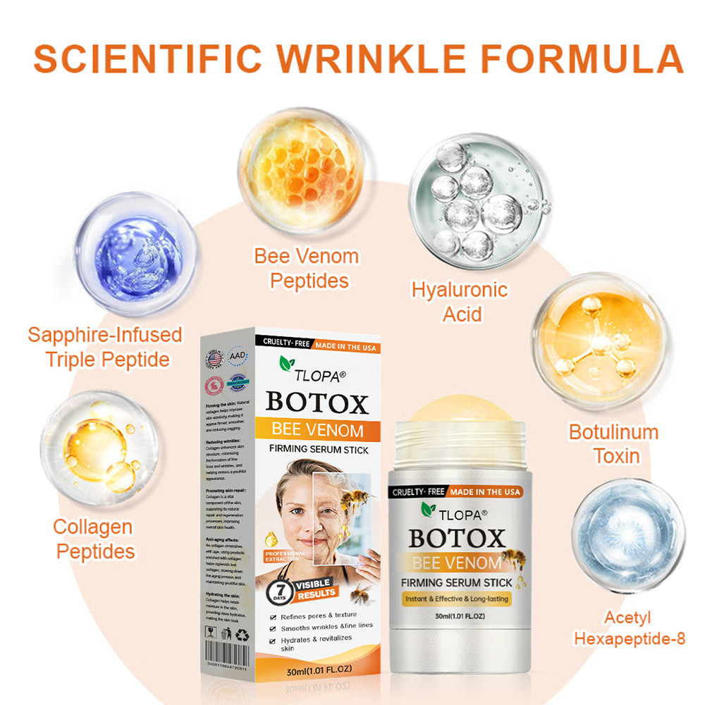 TLopa™ – Verstevigt de huid en vermindert rimpels met hyaluron en peptiden, voor gezicht en lichaam [1 + 1 Gratis]