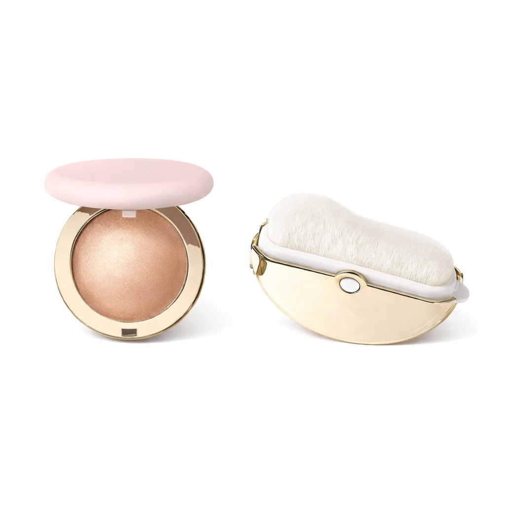 LuminaFlex™ – 2-in-1 Blush & Highlighter voor een Stralende Glow