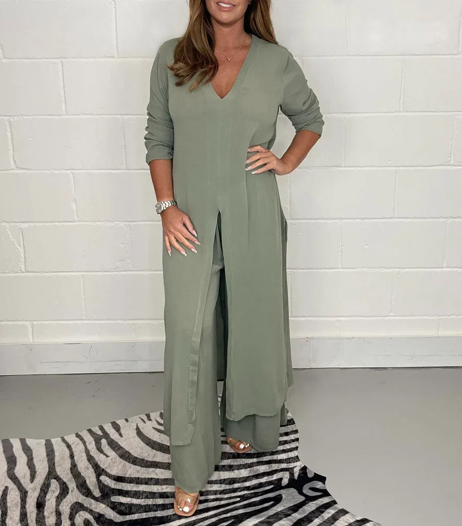50% Korting | Elina™ – Comfortabele tweedelige set voor elke gelegenheid [Laatste dag korting]