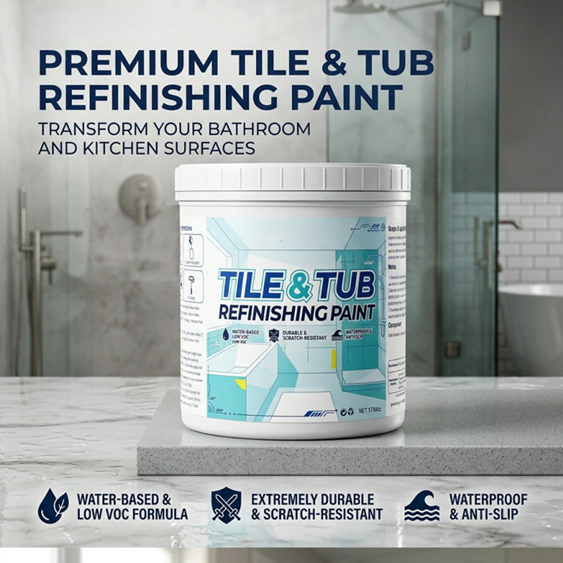 TileRestore – Waterdichte Tegelverf voor een Frisse Woning [1 + 1 Gratis]