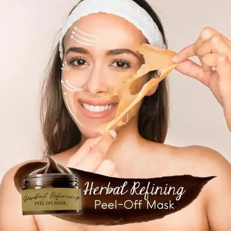 HerbalMask™ – Verfijnend peel-off gezichtsmasker zacht, effectief en kalmerend [1 + 1 Gratis]