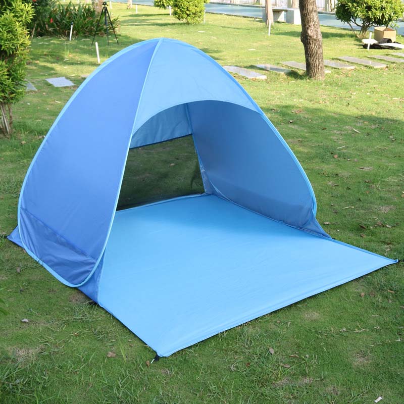 BeachCover™ Pop-Up Strandtent – 98% UV-bescherming voor het hele gezin