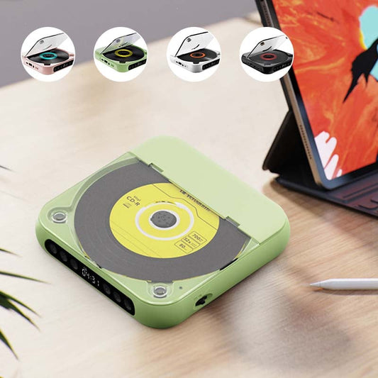 EveryMusic™ – Draagbare cd-speler met Bluetooth voor draadloos muziekgenot [50% Korting]