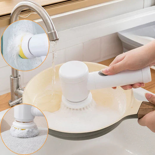 PowerScrub™ – Elektrische reinigingsborstel voor moeiteloze netheid [50% Korting]