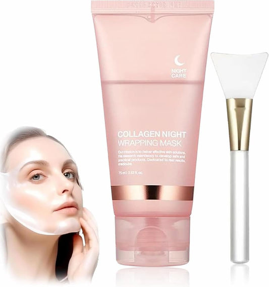 CollaBloom™ – Nacht-collageenmasker voor herstellende, stralende & soepele huid [50% Korting]
