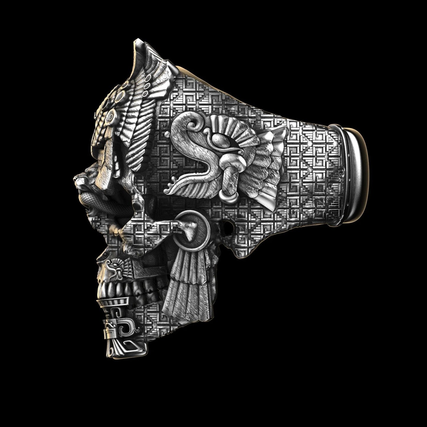 ToteRing™ – Schedelontwerp, handgemaakt van hoogwaardig 925 sterling zilver [50% Korting]