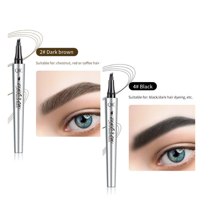 3DMicroblading™ Waterdicht Wenkbrauwpotlood – Natuurlijke Wenkbrauwen [1+1 Gratis]