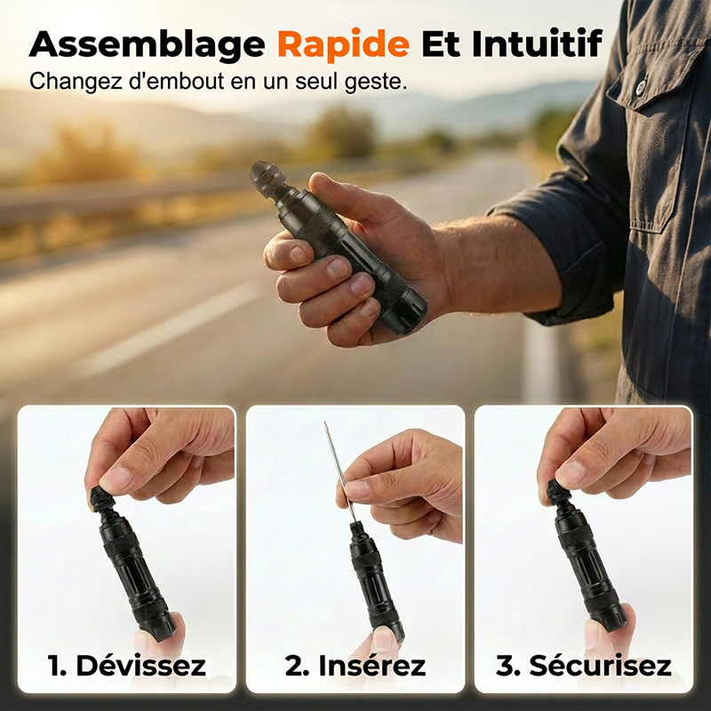RoadGuard – Lekke banden snel en eenvoudig zelf repareren | 50% korting
