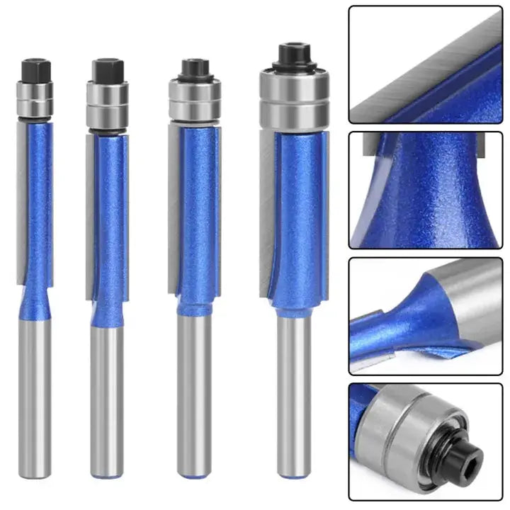 EdgeMaster™ – 4-delige Ontbraam- en Polijstset voor Metaal, Hout & Kunststof