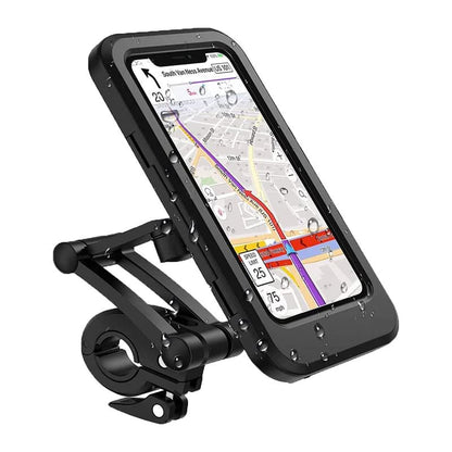 RideCharge – Waterdichte Fiets Telefoonhouder met Draadloos Opladen [50% Korting]
