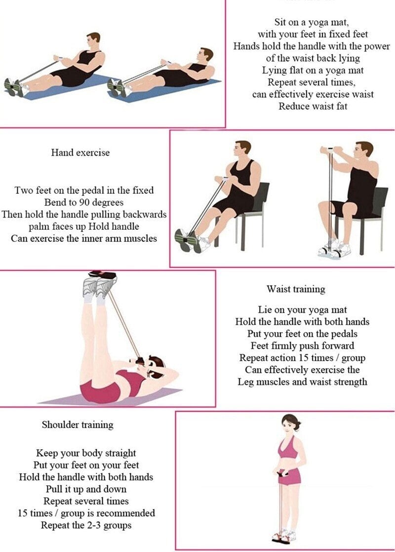 ComfyTrain™ – Pedaal fitnessband voor full-body training thuis [50% Korting]