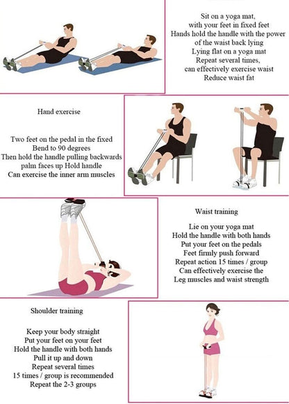 ComfyTrain™ – Pedaal fitnessband voor full-body training thuis [50% Korting]