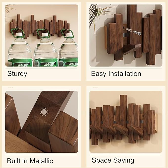 SonataRack – Stijlvolle wandkapstokhaak in pianodesign | 50% korting