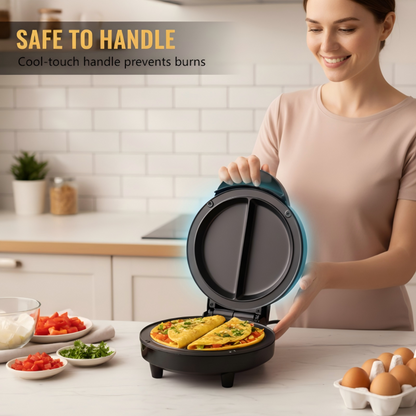 DualCook™ – Dubbelzijdige Ontbijtmaker | Snel & Gelijkmatig Bakken