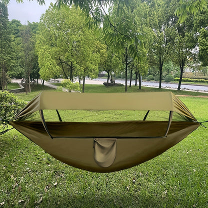 SpaceRelax – De ultieme outdoor-hangmat voor maximaal comfort en bescherming | 50% korting