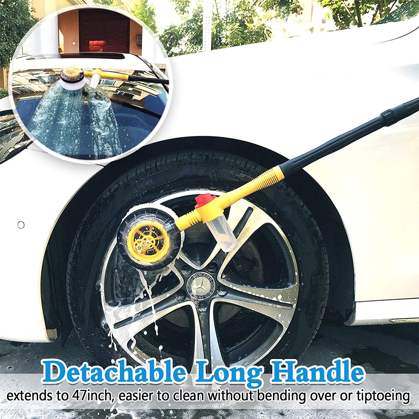 SpinClean™ - Nieuwe zelfroterende motor voor wasstraatvodden [50% Korting]