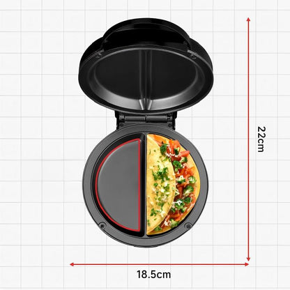 DualCook™ – Dubbelzijdige Ontbijtmaker | Snel & Gelijkmatig Bakken