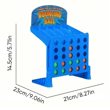 BounceMaster™ – Reflexspel voor het Hele Gezin | 4-op-een-rij