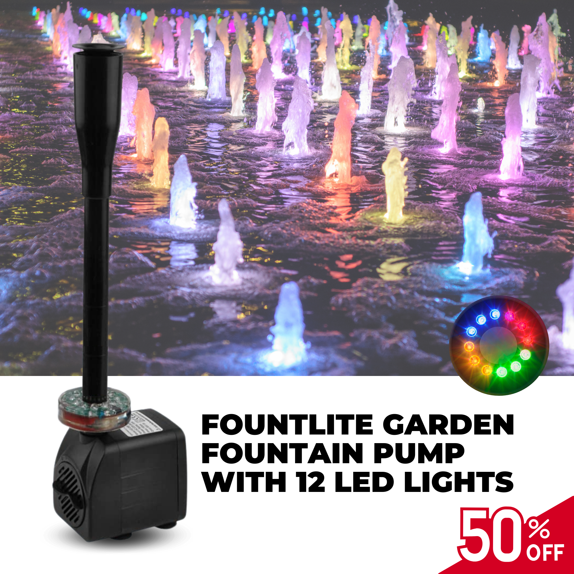 SolarFlow™ - Tranquility fontein op zonne-energie [50% Korting]