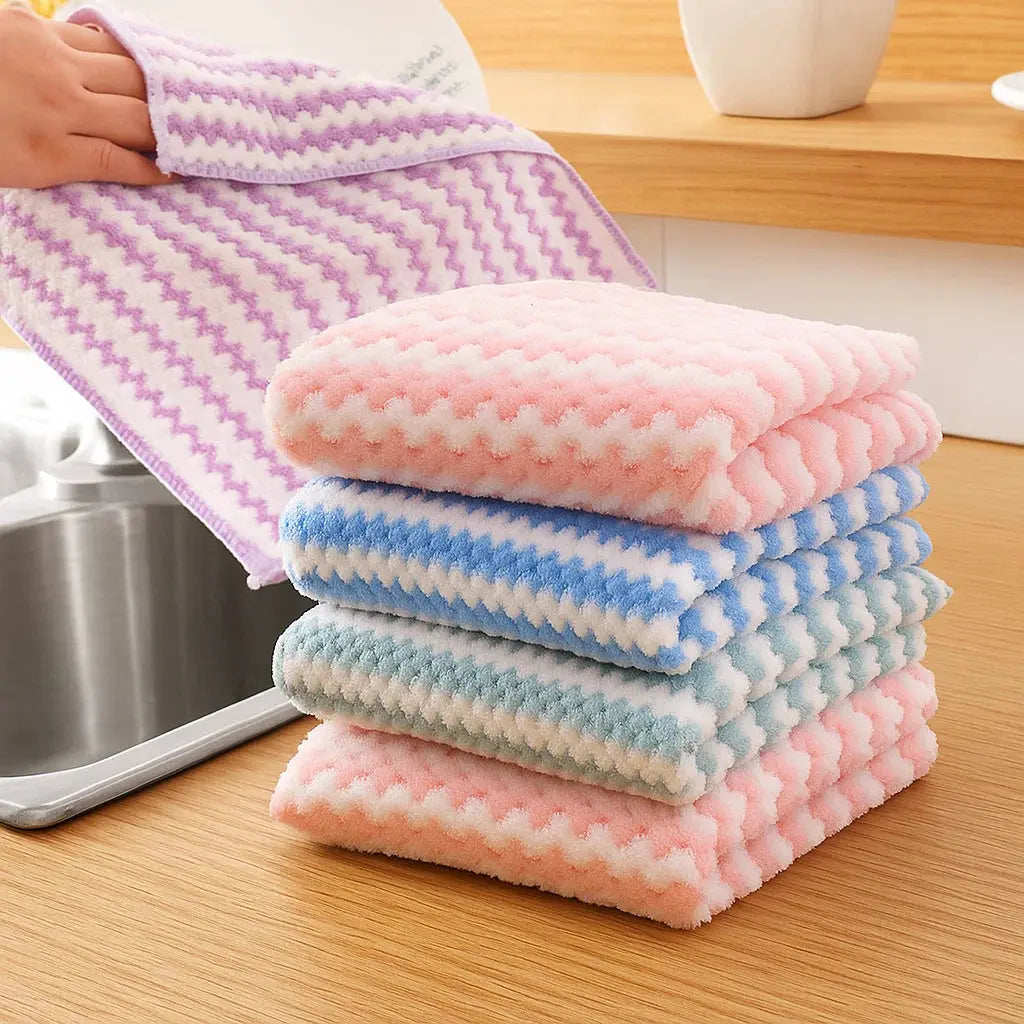 UltraClean™ – Herbruikbare microvezel-reinigingsdoek voor keuken en alle oppervlakken [5 + 5 Gratis]
