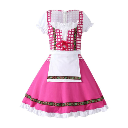 Meisjes Dirndl met Schort – Traditionele Beierse Kinderdirndl