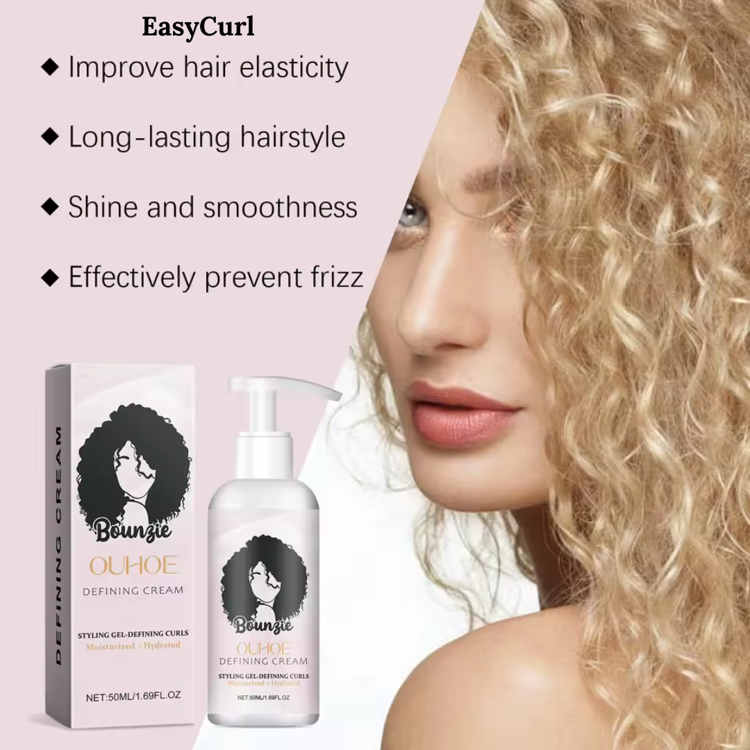 Curlure™ – Kruldefiniërende stylingcrème voor perfecte veerkracht [1 + 1 Gratis]