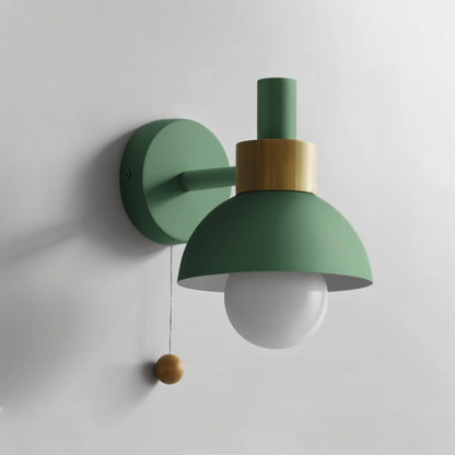 NordLume – Stijlvolle LED-wandlamp met trekschakelaar voor gezellig sfeerverlichting [50% korting]