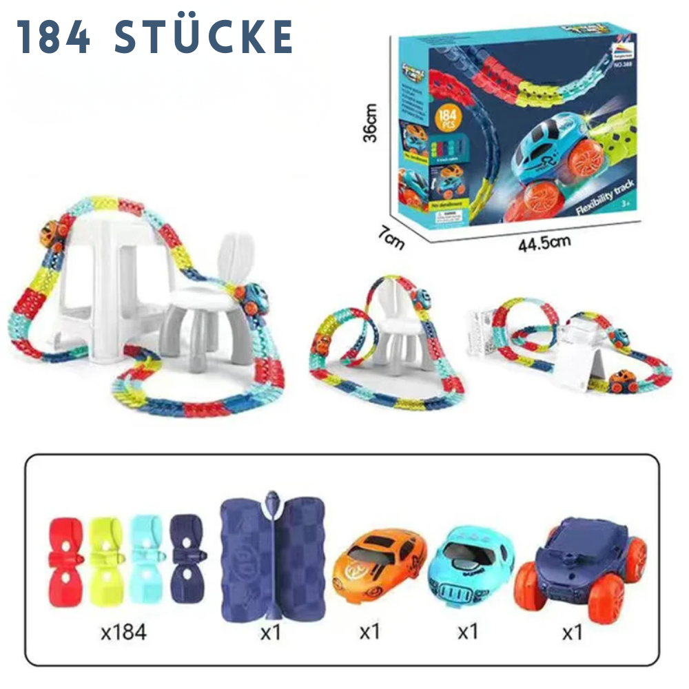 Flexigo™ – Flexibele Racebaan voor Creatief Flexibel Speelplezier Kinderontwikkeling [50% Korting]