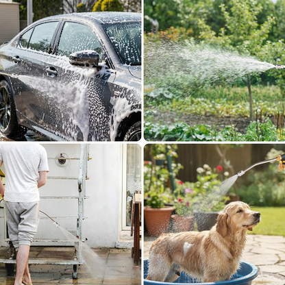 HydroGun™ – 2-in-1 Hogedruk Waterpistool voor Tuin & Auto
