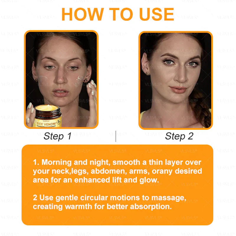 Venlure™ – Verjongende bijengifcrème voor gladdere & stralendere huid [50% Korting]