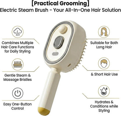 MistBrush – Zacht Ontwarren met Sproeifunctie voor Verzorgd Haar [50% Korting]
