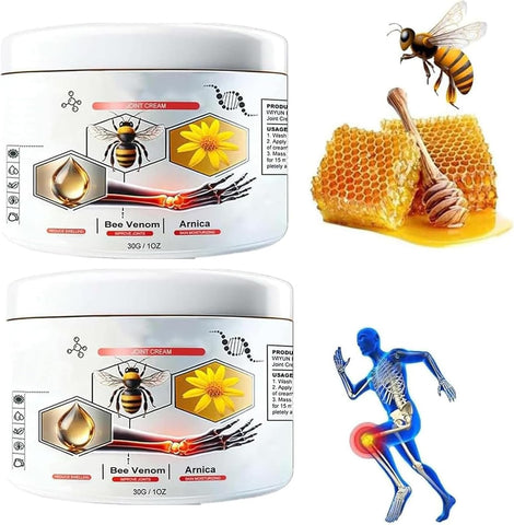 HoneyGlow™ Bijengif Crème – Kalmerende Huidverzorging [1+1 Gratis]