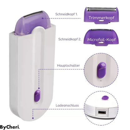 Glowrazor™ – Pijnloos Haarverwijderingsapparaat voor Gladde Huid