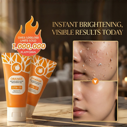AuraGlow™ Enzymatische Gezichtspeeling – Glass-Skin Glow & Egale Teint