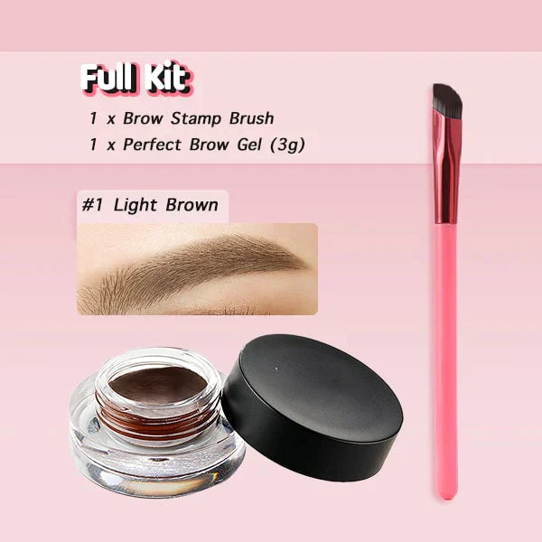 BrowStamp™ - 4D Haarlijn Wenkbrauw Stempel Kwast [1 + 1 Gratis]