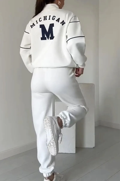 Arabella™ – Dames Trainingspak | Comfortabele Half-Zip Set