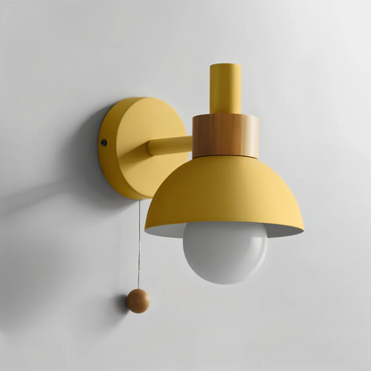 NordLume – Stijlvolle LED-wandlamp met trekschakelaar voor gezellig sfeerverlichting [50% korting]